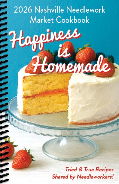 2026 Nashville Needlework Market Cookbook with 50 CHARTS INSIDE!