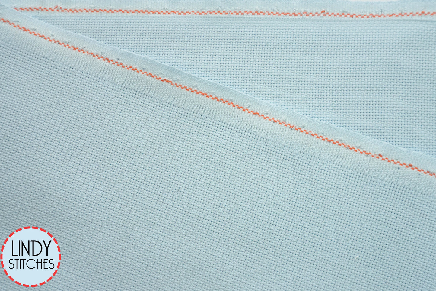 20 count Ice Blue Aida by Zweigart Cross Stitch Fabric