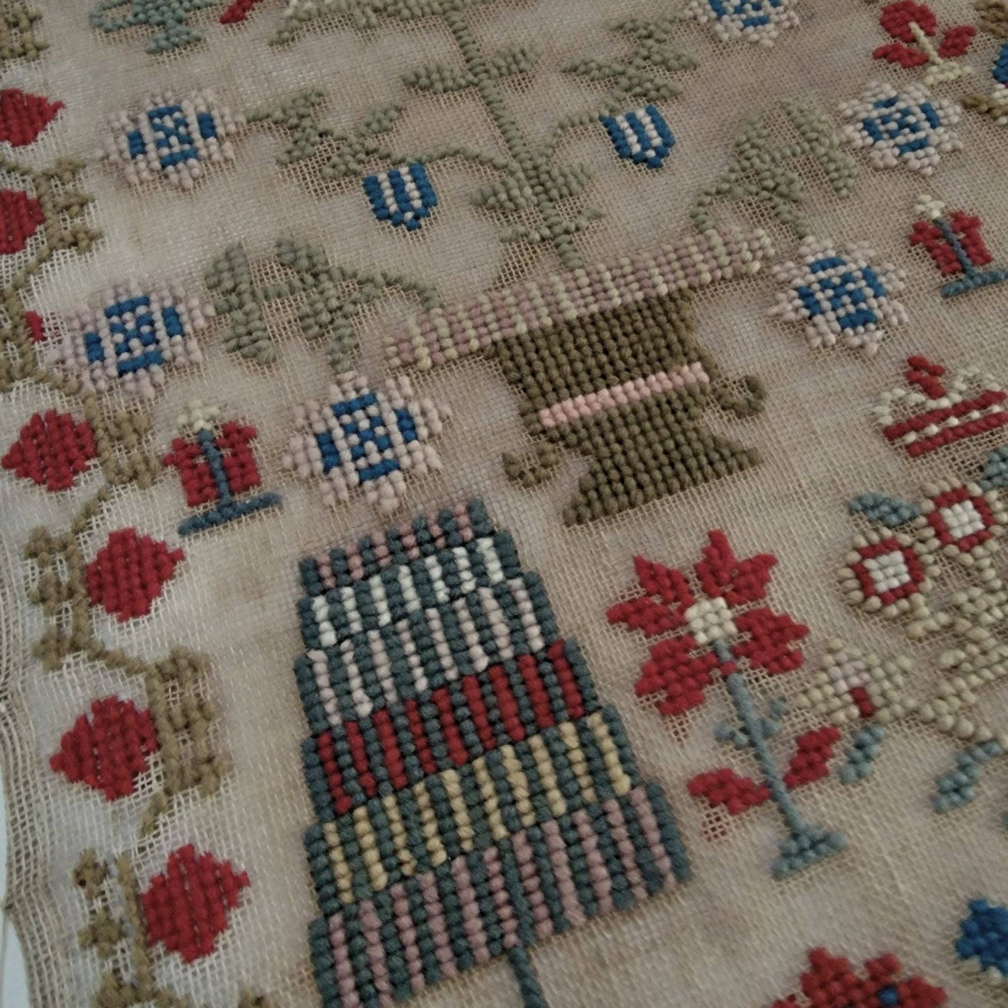 ELIZABETH HUGHS 1851 Sampler Pattern by The Wishing Thorn