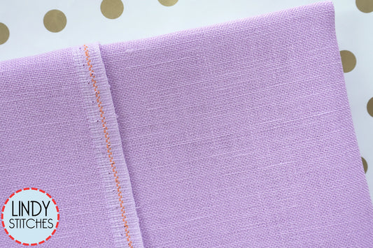 32 count Orchid Belfast Linen Cross Stitch Fabric by Zweigart