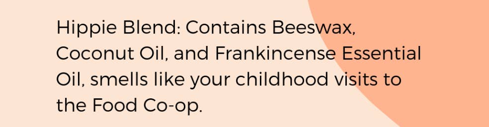 Ponderosa Thread Gloss HIPPIE Scented Beeswax Thread Conditioner