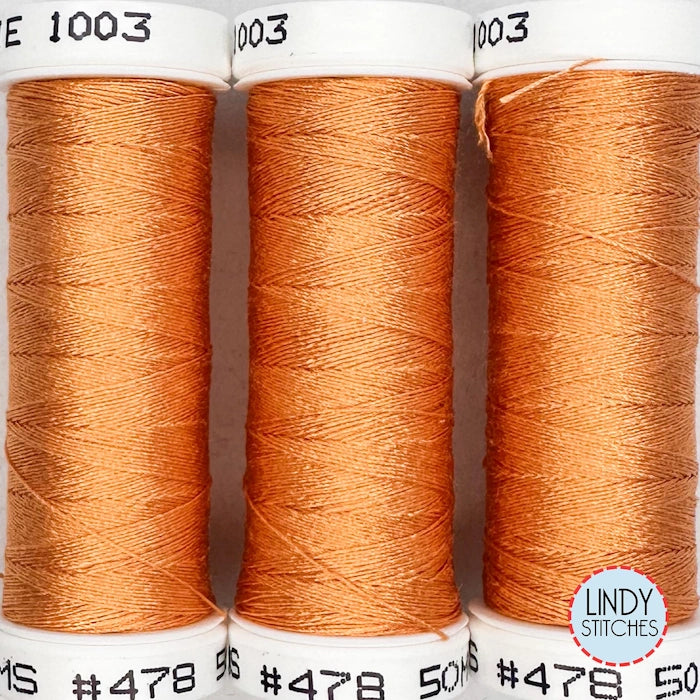 478 Au Ver À Soie® Soie 100/3 Silk Thread