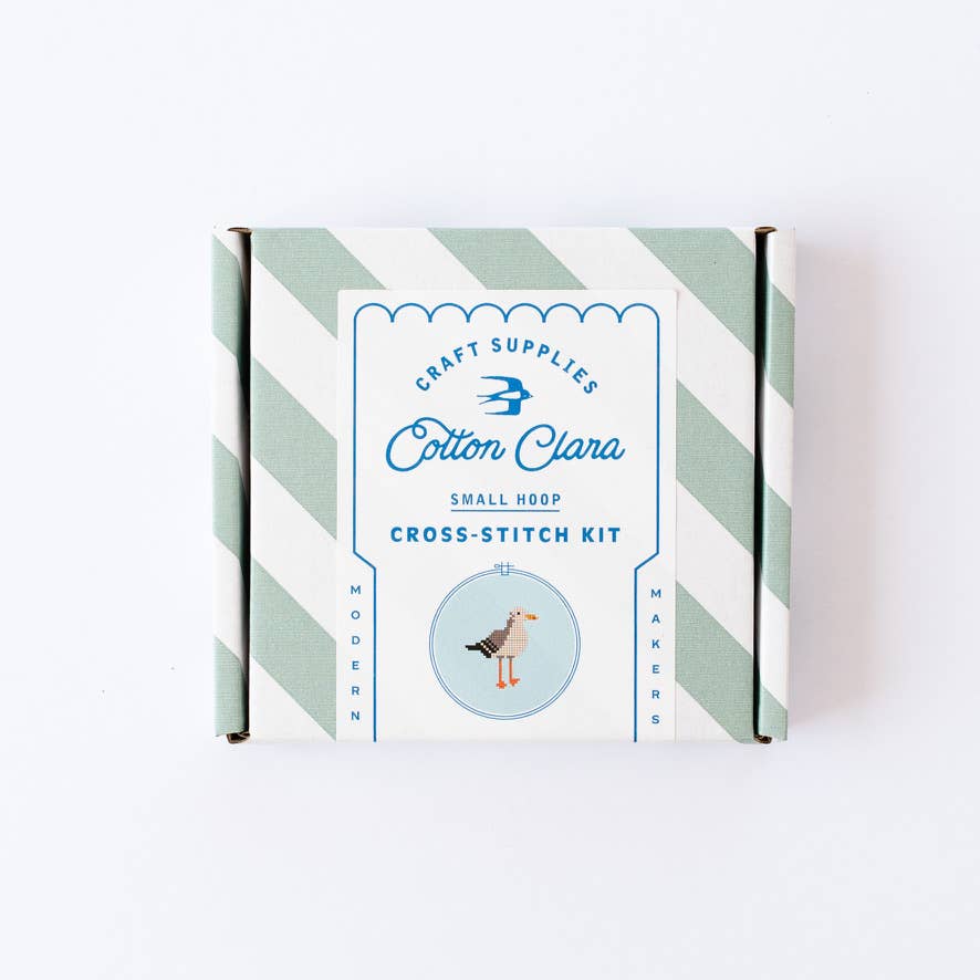 Bat Cross Stitch Kit for Beginners