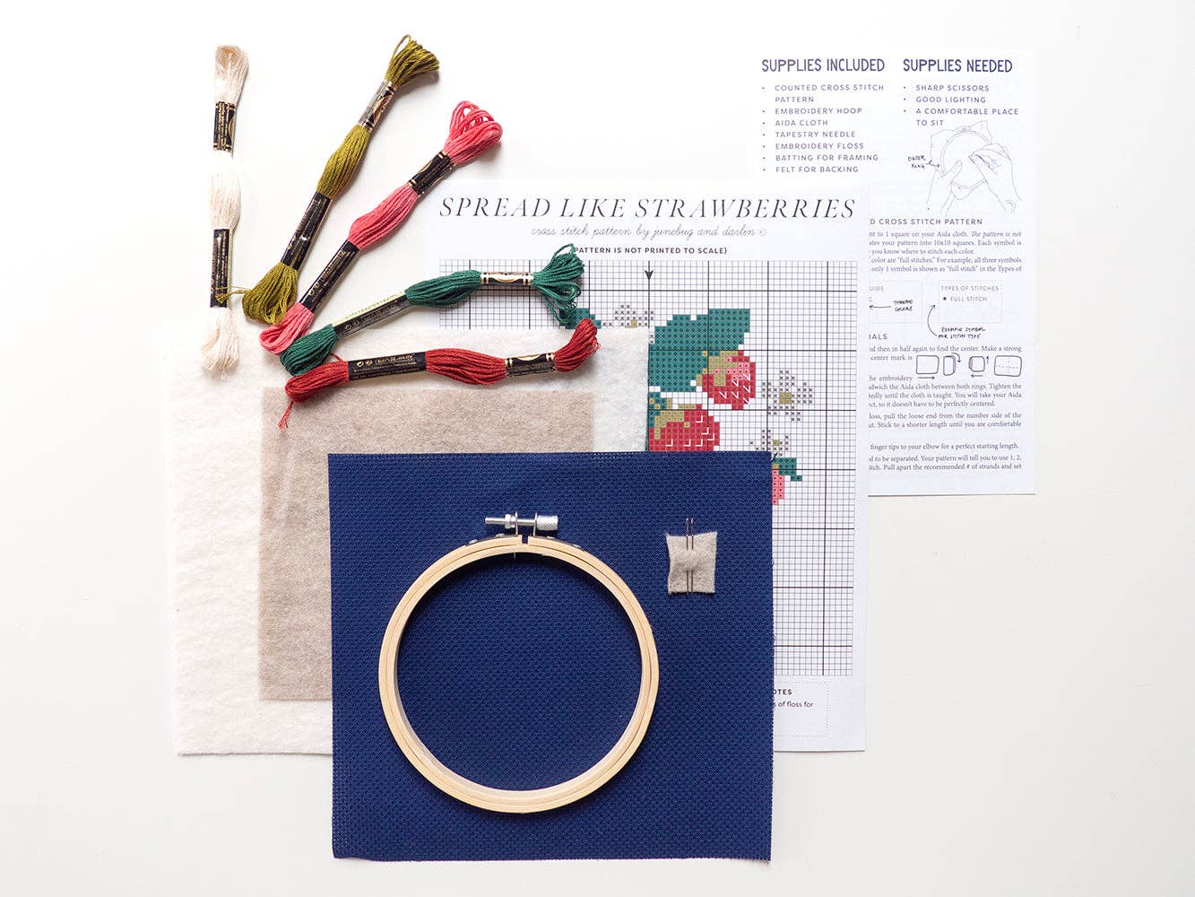 Spread Like Strawberries Kit Beginner Friendly