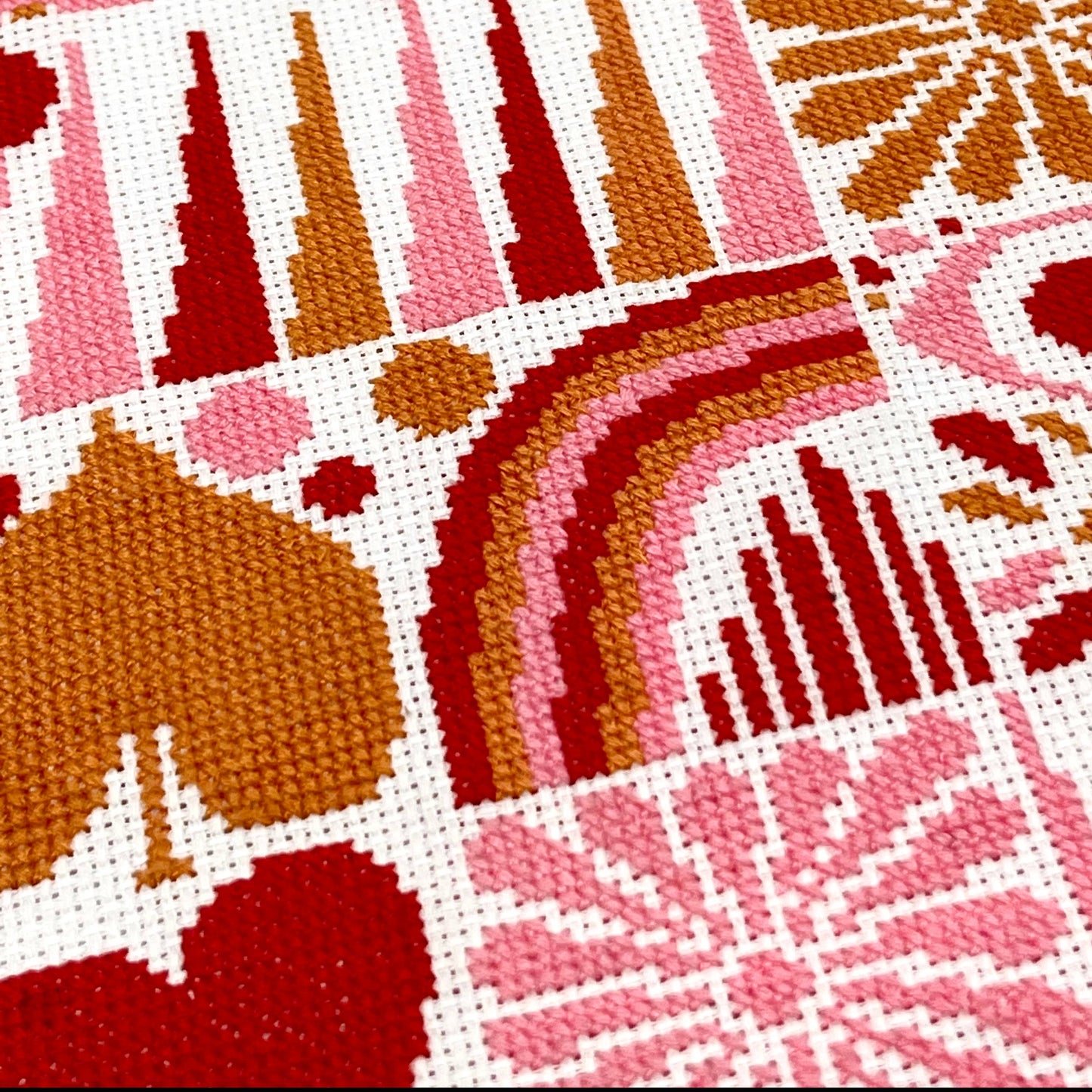 Harvest Grid Lisa Congdon Cross Stitch Kit