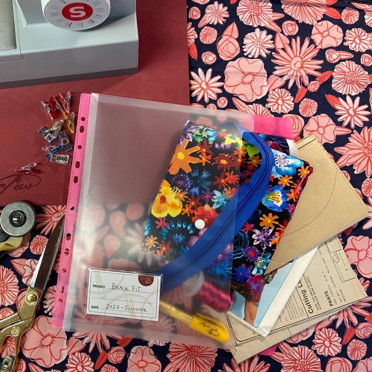 Binder Pocket 6-Pack - Organize your sewing projects easily!