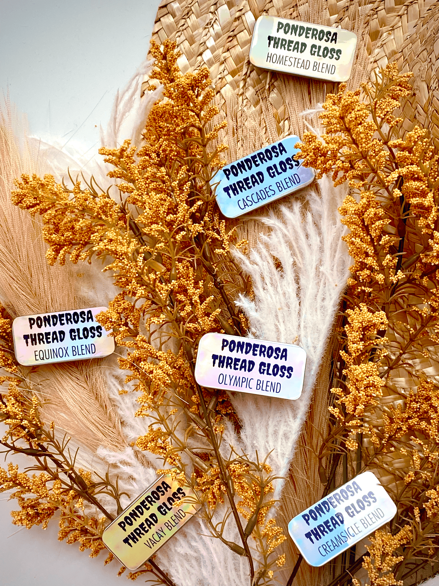 Ponderosa Thread Gloss SANTA FE Scented Beeswax Thread Conditioner