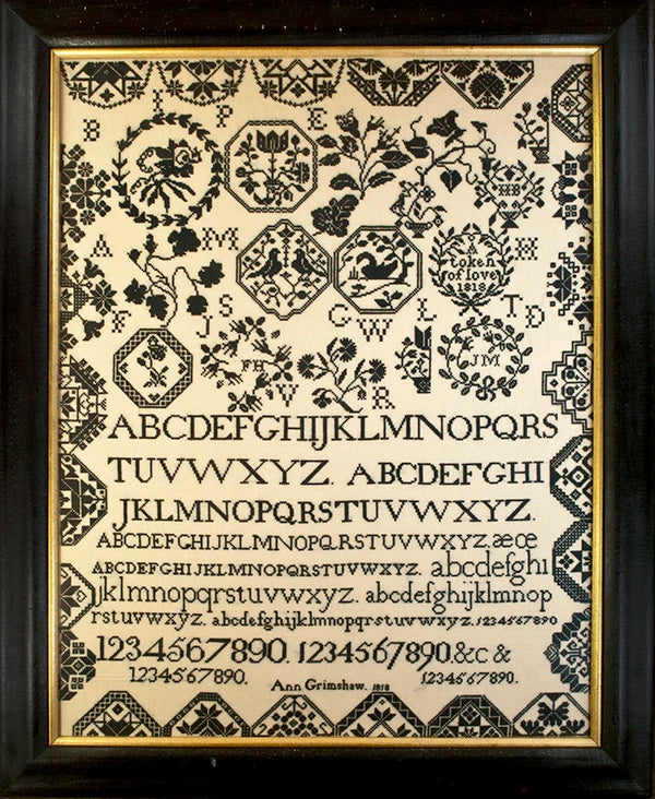 Ann Grimshaw 1818 Cross Stitch Pattern by Scarlet Letter