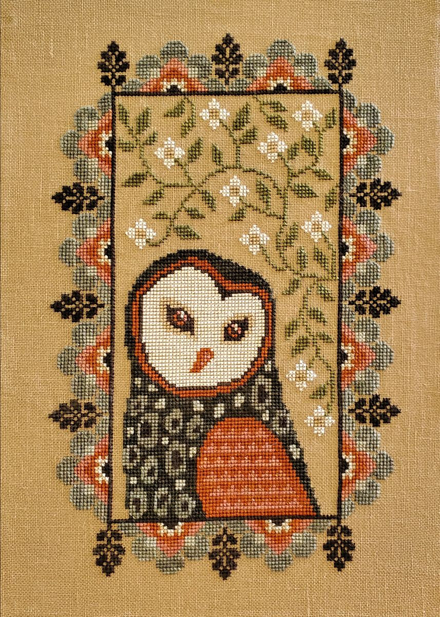 Flora Cross Stitch Pattern Physical Copy Artsy Housewife