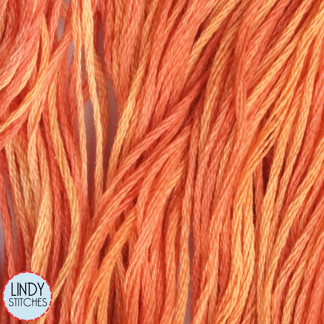 Autumn Leaves Weeks Dye Works Floss Hand Dyed Cotton Skein 2234