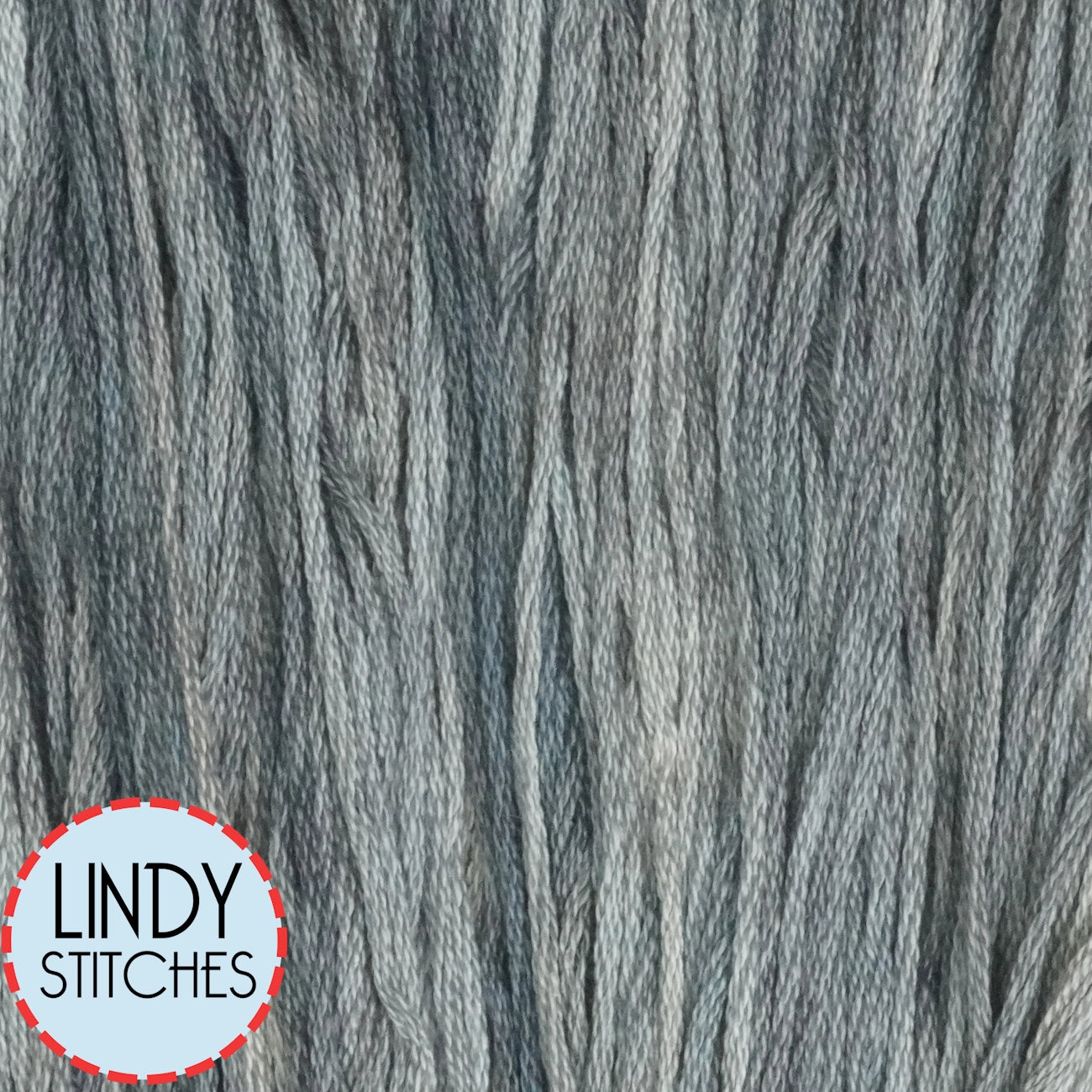 Banker’s Grey 1030 Gentle Art Sampler Thread Overdyed Cotton Floss