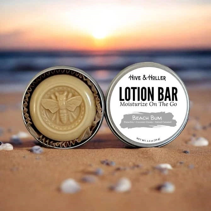 Beach Bum Solid Lotion Bar for Dry Crafty Hands