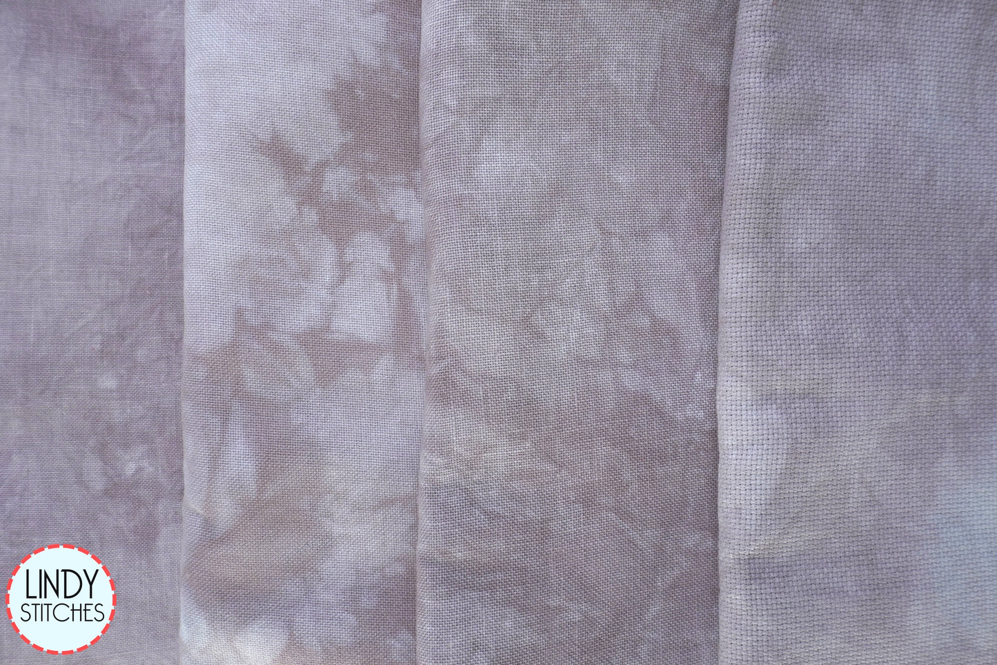 20 Count Blackberry Latte Aida Hand Dyed Fabrics by Grace Notes Fabrics