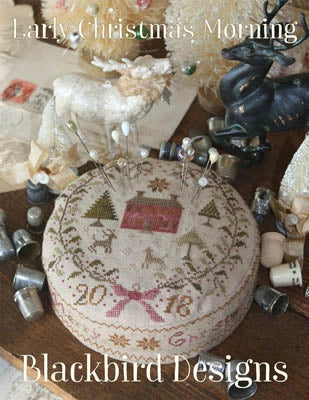 Blackbird Designs Early Christmas Morning Cross Stitch Pattern