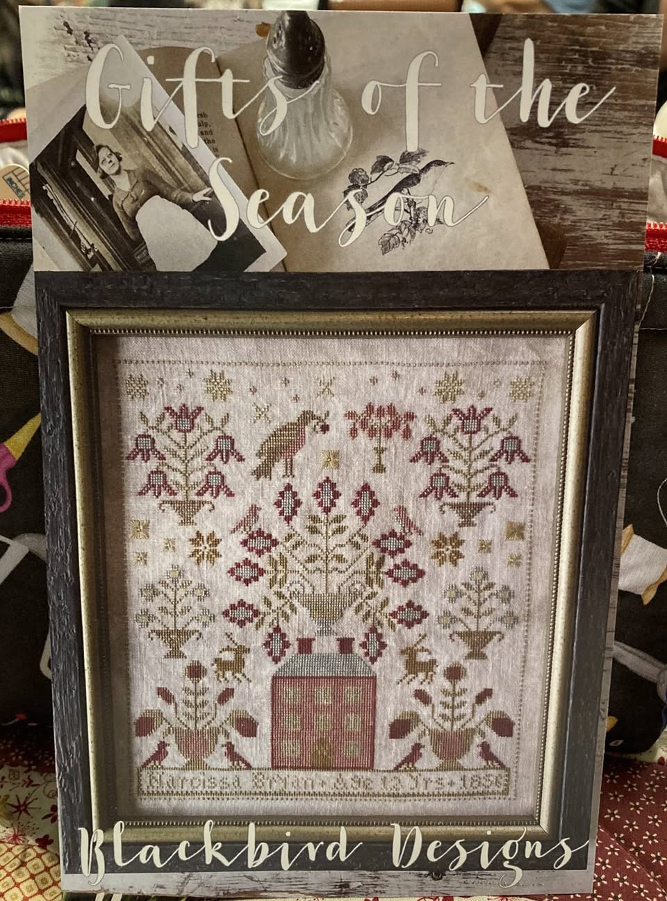 PREORDER Gifts of the Season Cross Stitch by Blackbird Designs Nashville Market