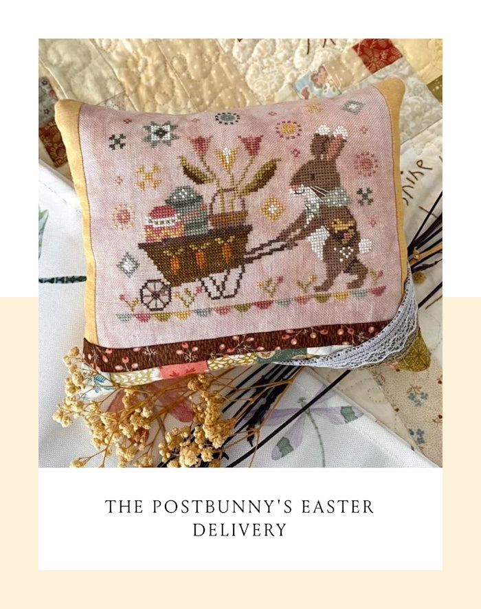 Blueberry Ridge THE POSTBUNNY'S EASTER DELIVERY Cross Stitch Pattern