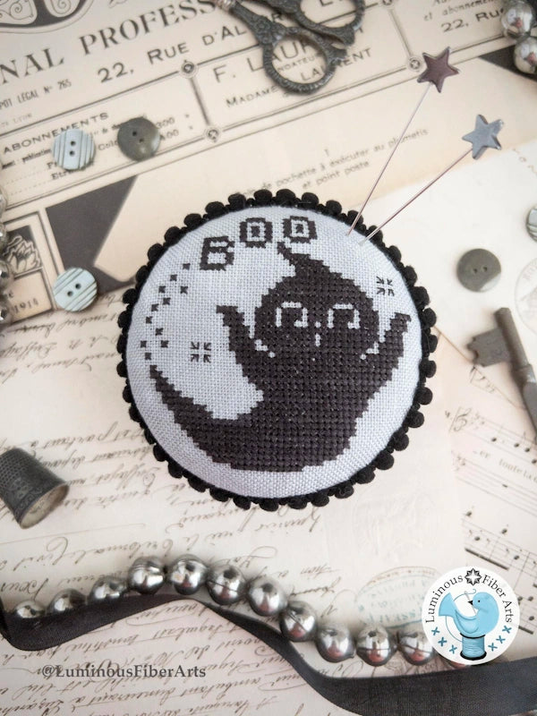 Boo Pin Drum Cross Stitch Pattern Luminous Fiber Arts Nashville Market