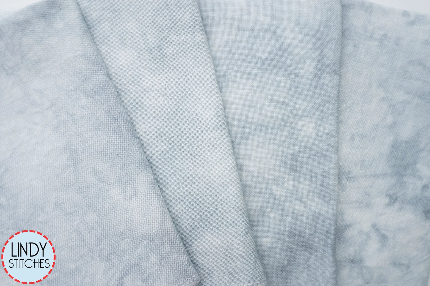 28 count Campfire Smoke Cashel Linen by Lapin Loops Cross Stitch Fabric