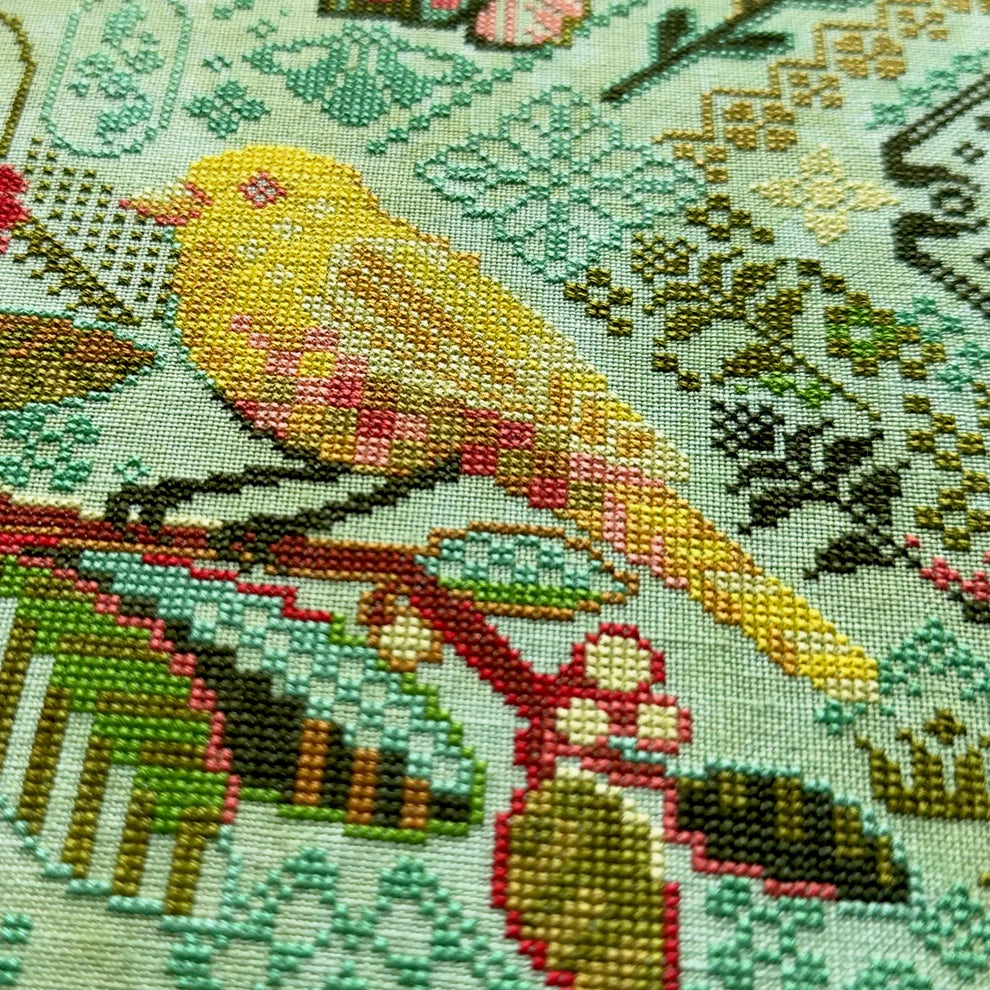 CANARY YELLOW JED XSTITCH Cross Stitch Pattern