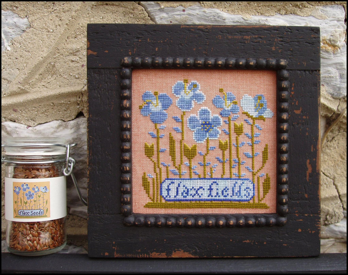 PREORDER Flax Fields Cross Stitch Pattern by Carriage House Samplings