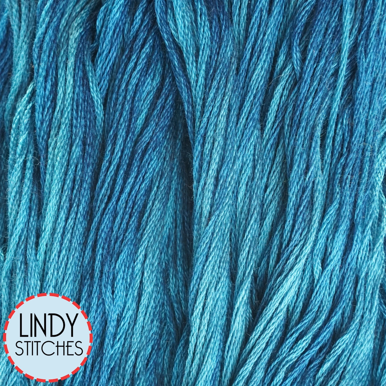 Cerulean 0294 Gentle Art Sampler Thread Overdyed Cotton Floss