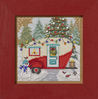 Christmas Camper Mill Hill Buttons & Beads Kit