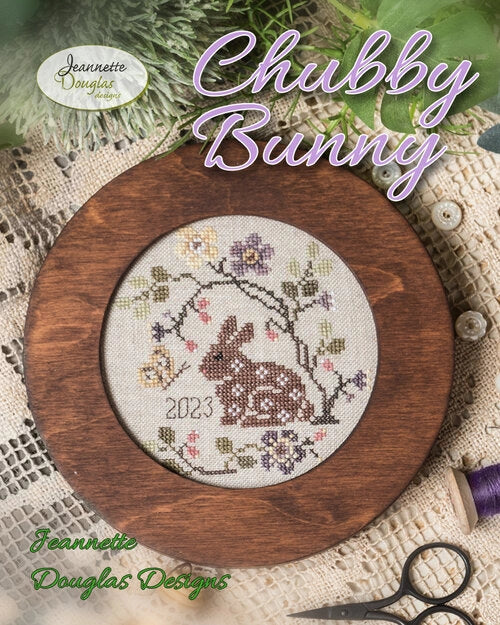 Chubby Bunny by Jeannette Douglas Designs Cross Stitch Pattern
