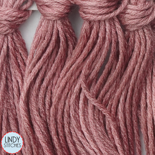 Porcelain Pink Belle Soie Classic Colorworks 12 Strand Hand-Dyed Silk Floss