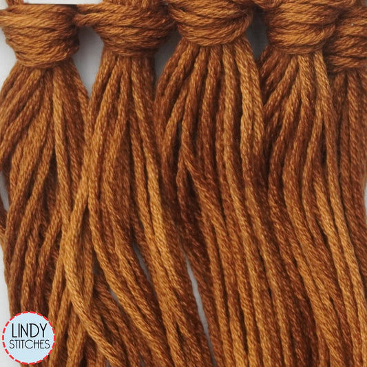 Teddy Bear Belle Soie Classic Colorworks 12 Strand Hand-Dyed Silk Floss