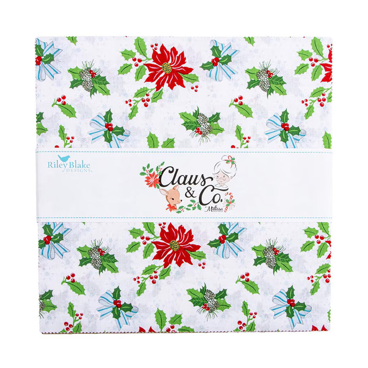 Clause & Co. 10"Stacker Fabric Collection 42 Pieces