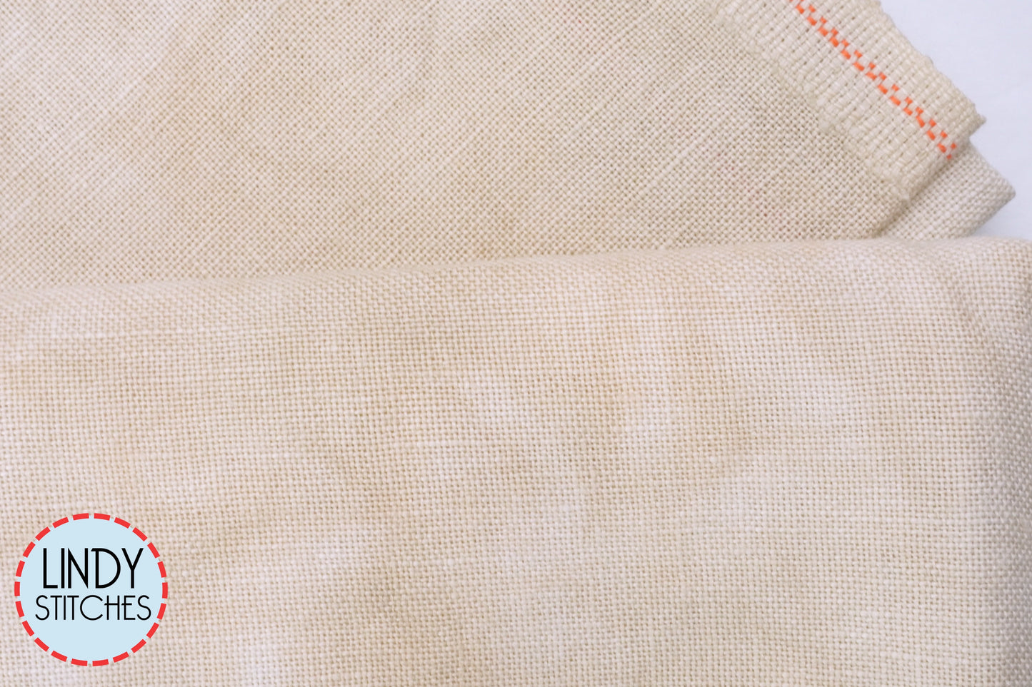 32 Count Colonial Parchment Linen Hand Dyed Fabrics by Stephanie Cross Stitch Fabric