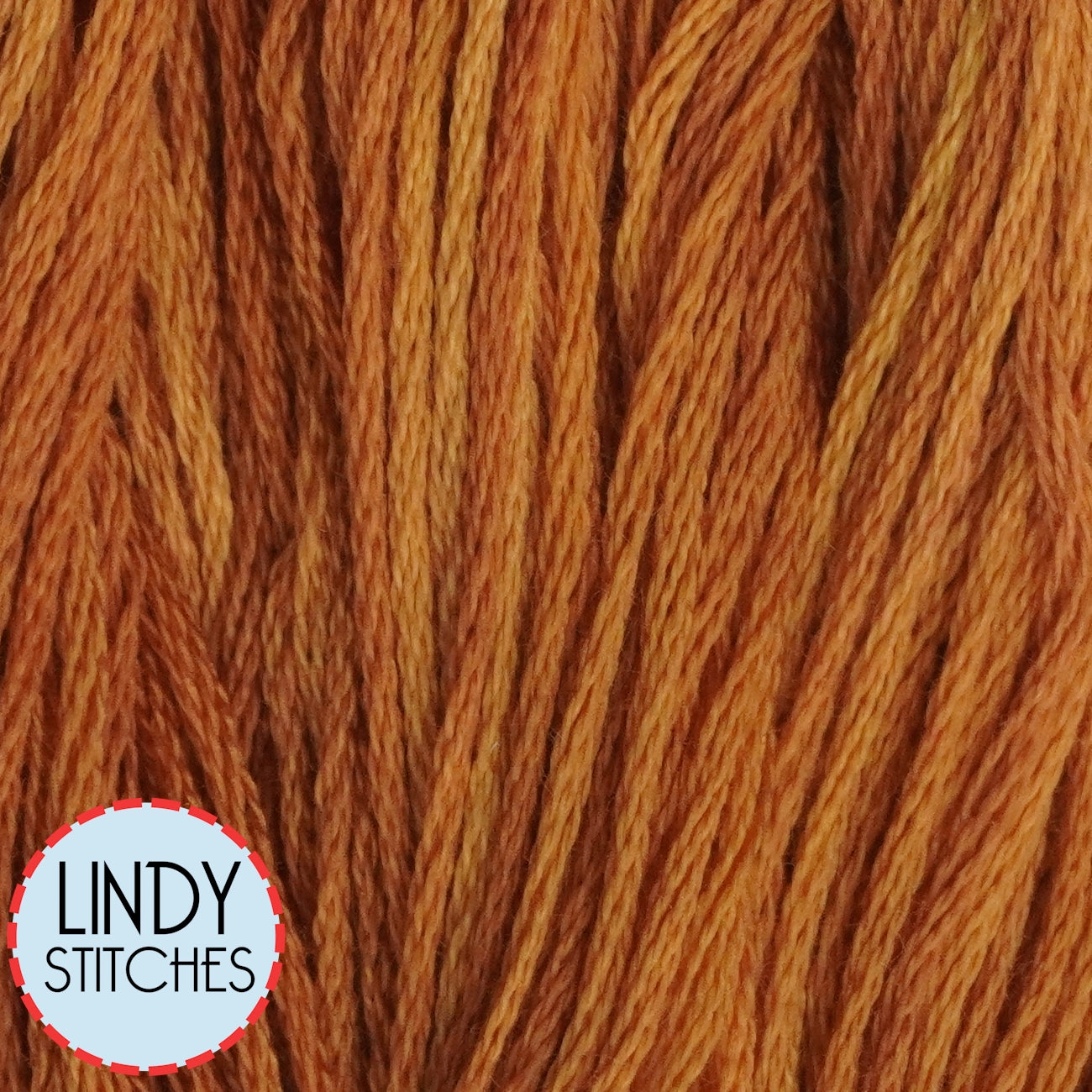 Colonial Copper Classic Colorworks Floss Hand Dyed Cotton Skein