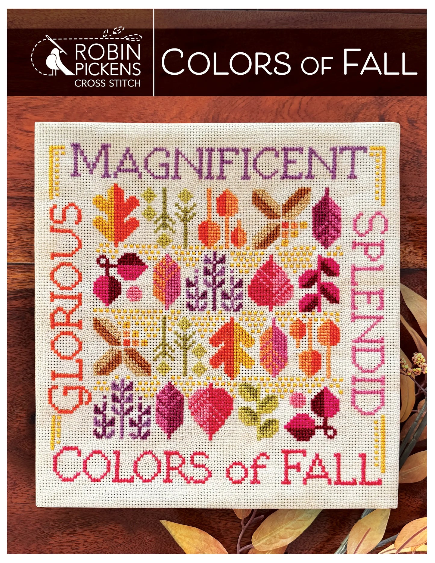 Robin Pickens COLORS OF FALL Cross Stitch Pattern