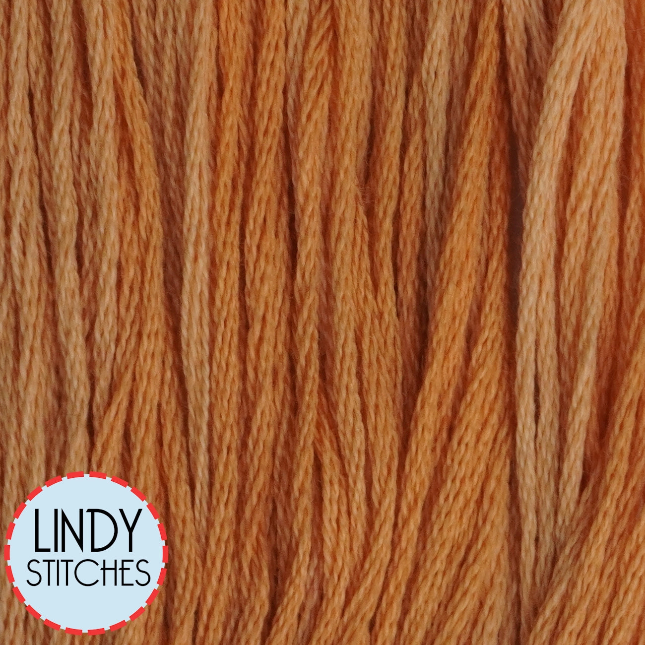 Copper Penny Classic Colorworks Floss Hand Dyed Cotton Skein