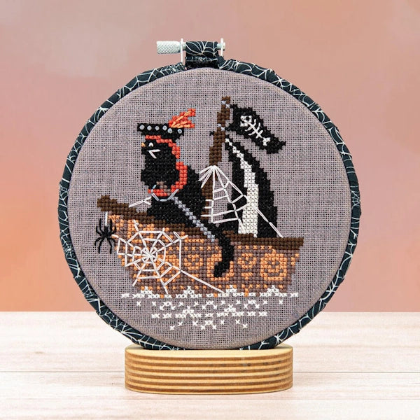 PREORDER Counting Puddles Purr-fect Pirate Cross Stitch Pattern