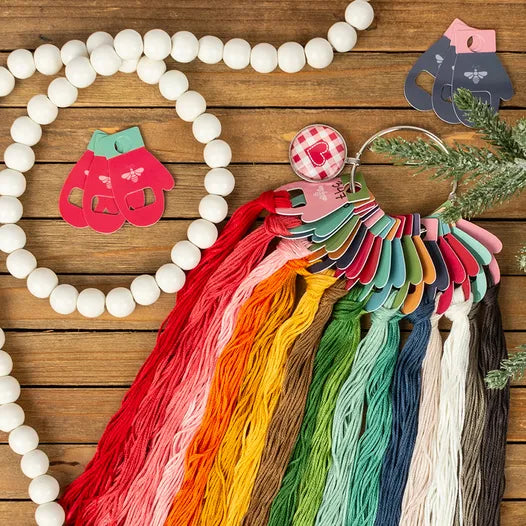 Cozy Mittens Floss Drops by It's Sew Emma Set of 24