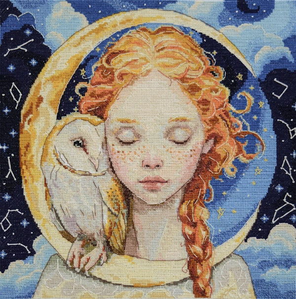 Daughter of the Moon Beaded Embroidery Kit by Abris Arts AH271