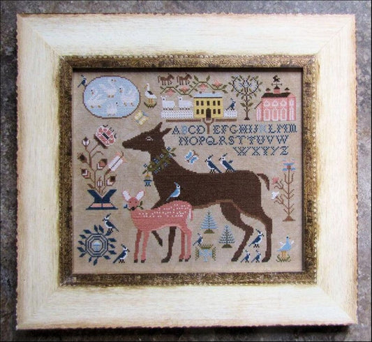 Dearie and Darling by Kathy Barrick Cross Stitch Pattern