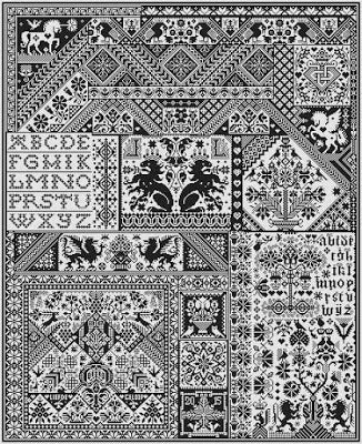 Death By Cross Stitch Cross Stitch Pattern by Long Dog Samplers Death By Cross Stitch Cross Stitch Pattern by Long Dog Samplers
