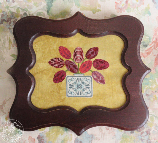 Dutch Tulips Cross Stitch Pattern by The Blue Flower Nashville Market