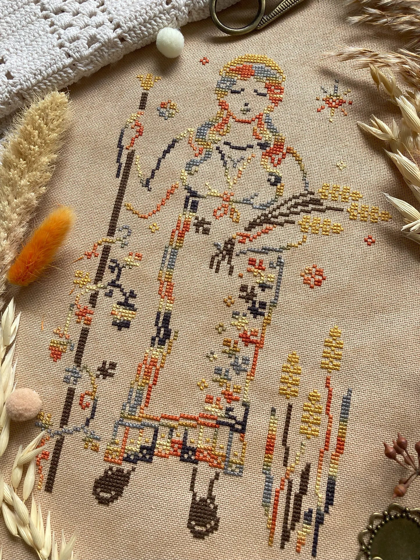 PREORDER Quaternion Creations DEMETER Cross Stitch Pattern
