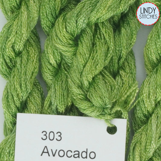 Avocado Dinky Dyes Silk Floss 303