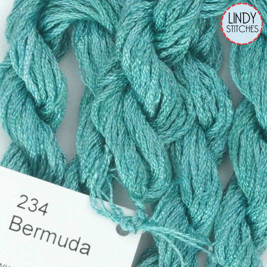 Bermuda Dinky Dyes Silk Floss 234