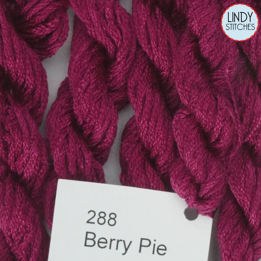 Berry Pie Dinky Dyes Stranded Silk Floss 288