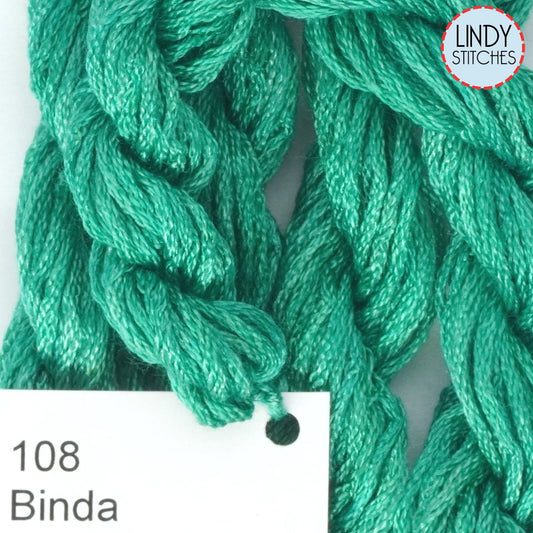 Binda Dinky Dyes Silk Floss 108