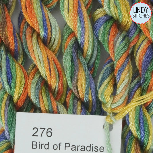 Bird of Paradise Dinky Dyes Silk Floss 276
