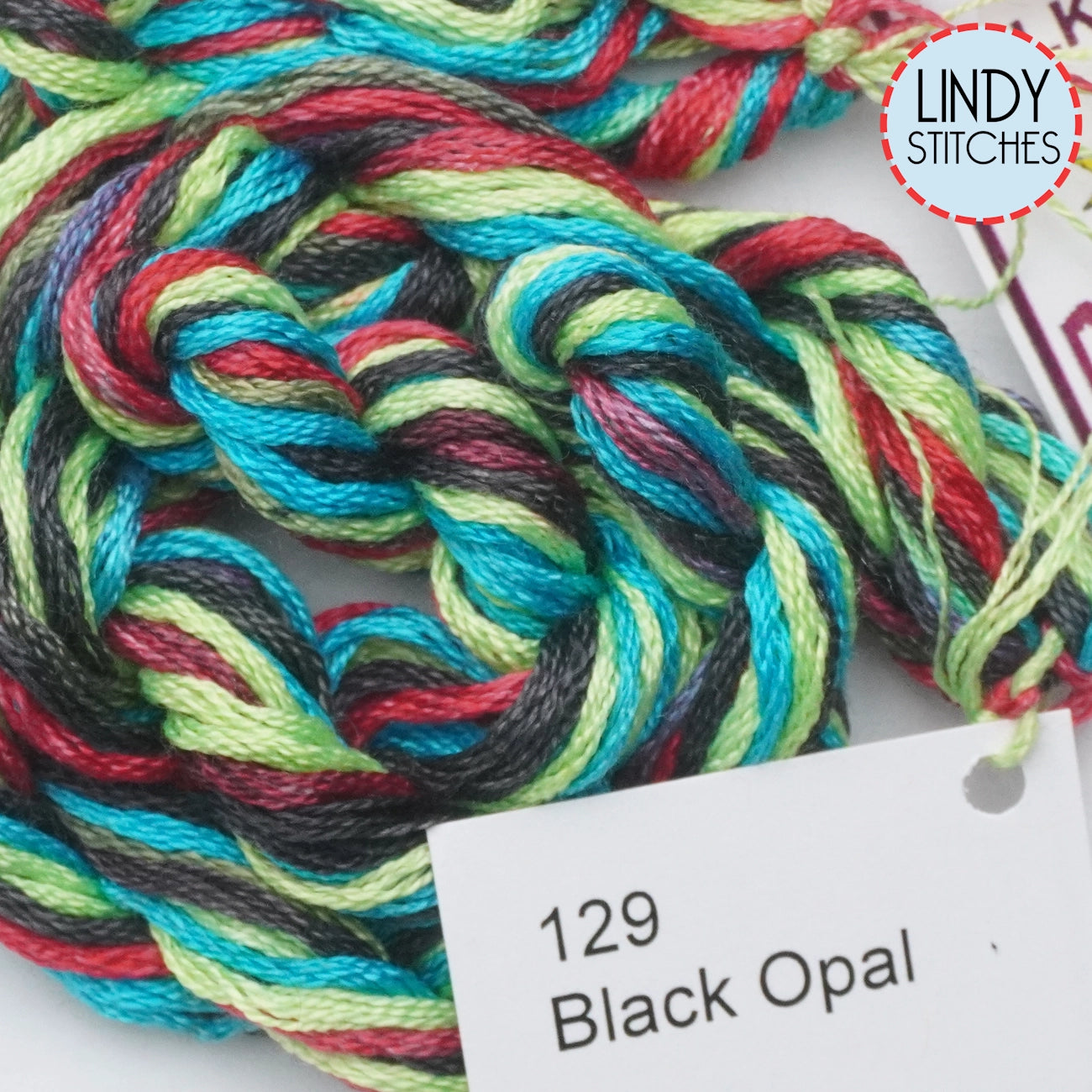 Black Opal Dinky Dyes Silk Floss 129