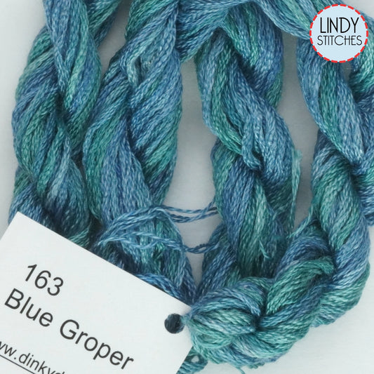 Blue Groper Dinky Dyes Silk Floss 163