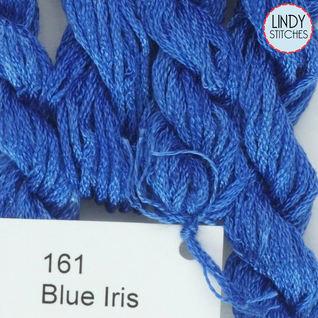Blue Iris Dinky Dyes Silk Floss 161
