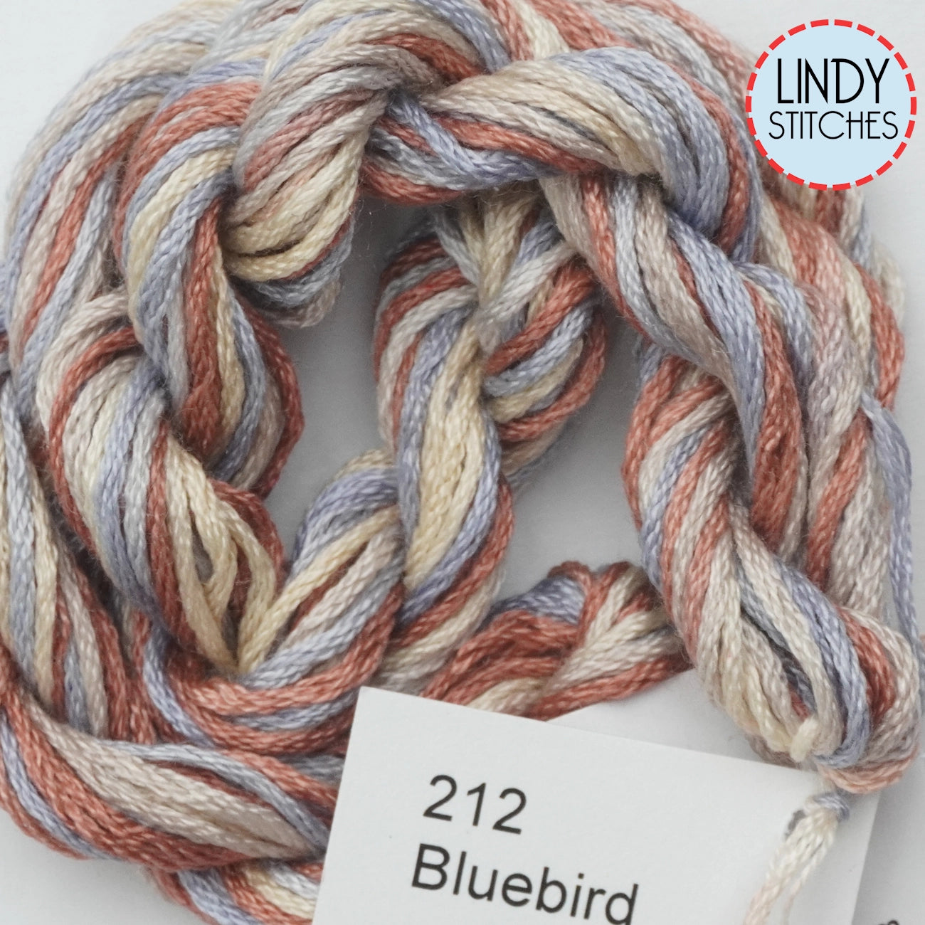 Bluebird Dinky Dyes Silk Floss 212